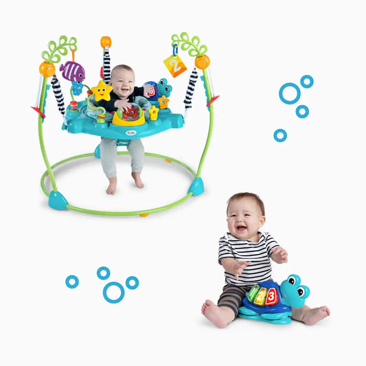 Curiosity Cove 2-in-1 Activity Jumper