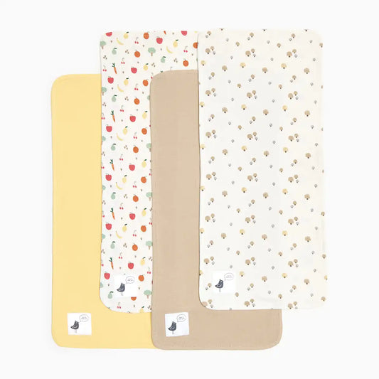 Organic Cotton Burp Cloth (4 Pack)