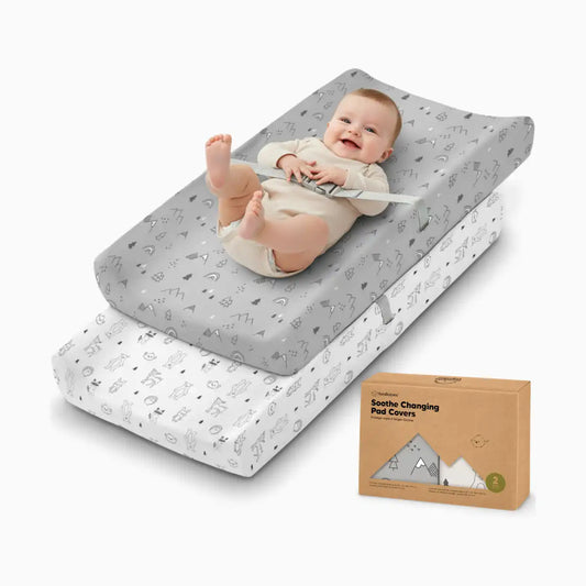 2-Pack Soothe Changing Pad Covers
