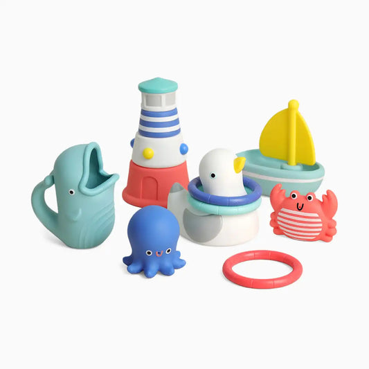 Seaside Bath Gift Set Nautical