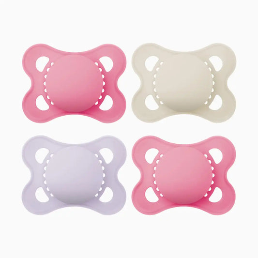 Original Matte Baby Pacifier 0-6 Months (4 Pack)