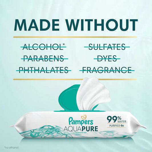 Aqua Pure Baby Wipes