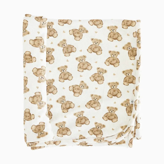 Bamboo Waffle Oversized Swaddle Blanket