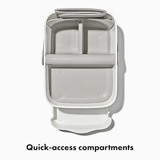 Diaper Caddy with Changing Mat