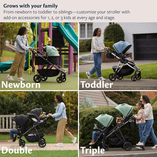 Single-to-Double Stroller 3.0