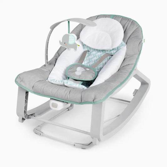Ingenuity Keep Cozy 3-in-1 Grow with Me Baby Bouncer, Rocker & Toddler Seat”