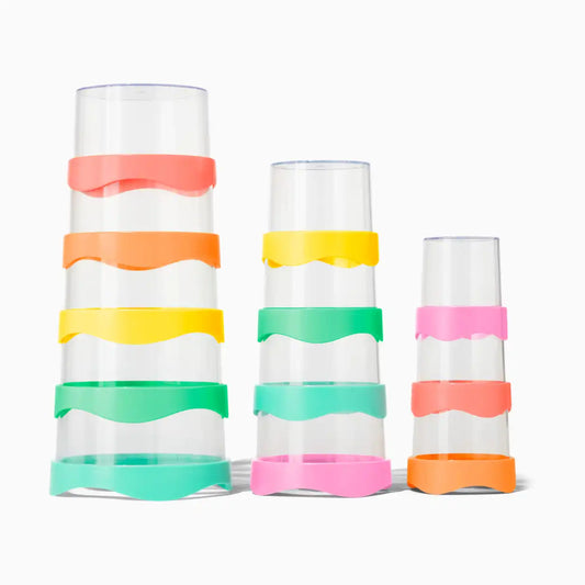 Drip Drop Cups, Set of 12 Cups