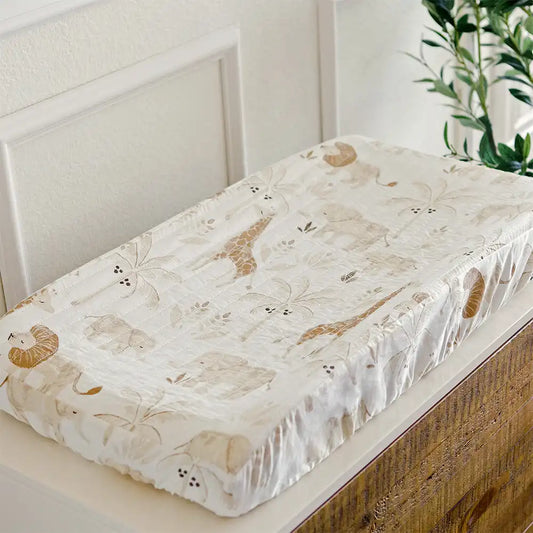 Cotton Quilted Change Pad Cover