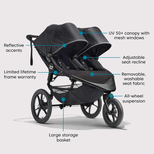 Summit X3 Double Jogging Stroller