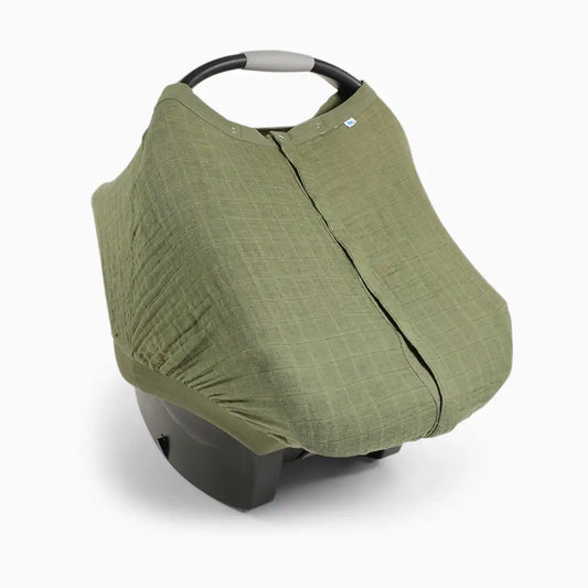 Cotton Muslin Car Seat Canopy