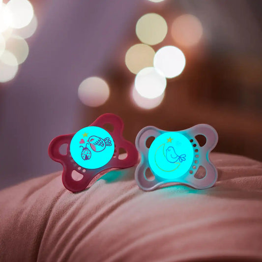 Day & Night Pacifiers 0-6 Months (4 Pack)