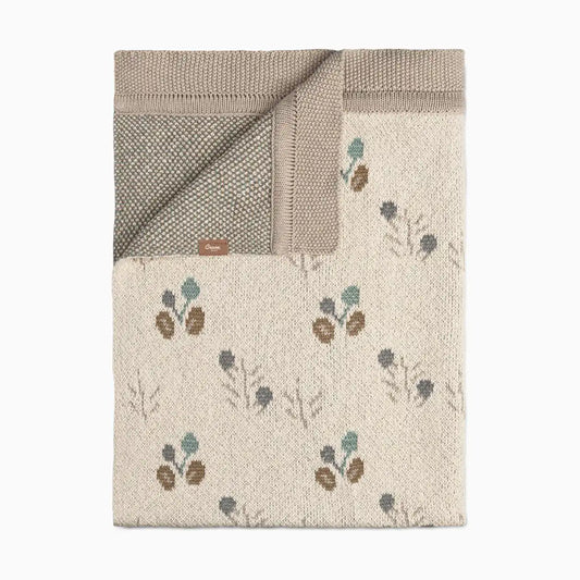 Avery Organic Cotton Knitted Baby Blanket