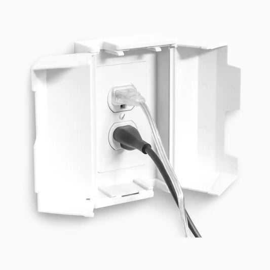 Electrical Outlet Child Safety Cover Box (2 Pack)