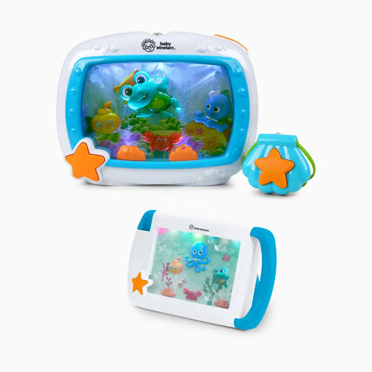 Sea Dreams Soother Bundle, Musical Sound In Nursery & On-the-Go Toy