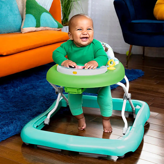 Tiny Trek 2-in-1 Baby Activity Walker, Jungle Vines