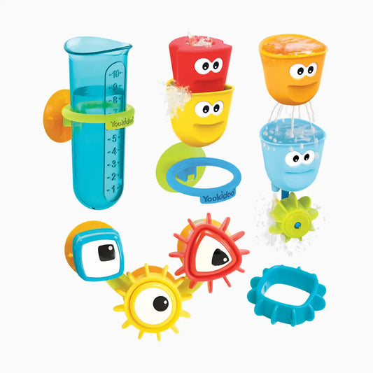 Cups 'N' Gears Water Bath Toy Set