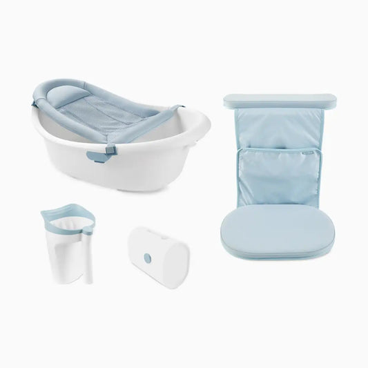 Wave 4-in-1 Bath Tub & Accessories Bundle