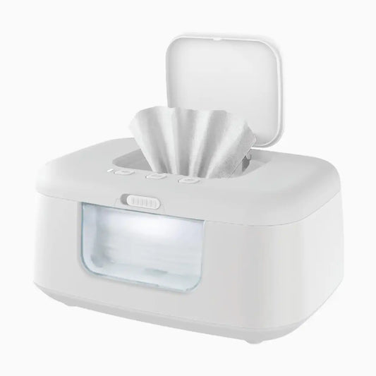 TinyBums Baby Wipe Warmer & Dispenser with LED Changing Light